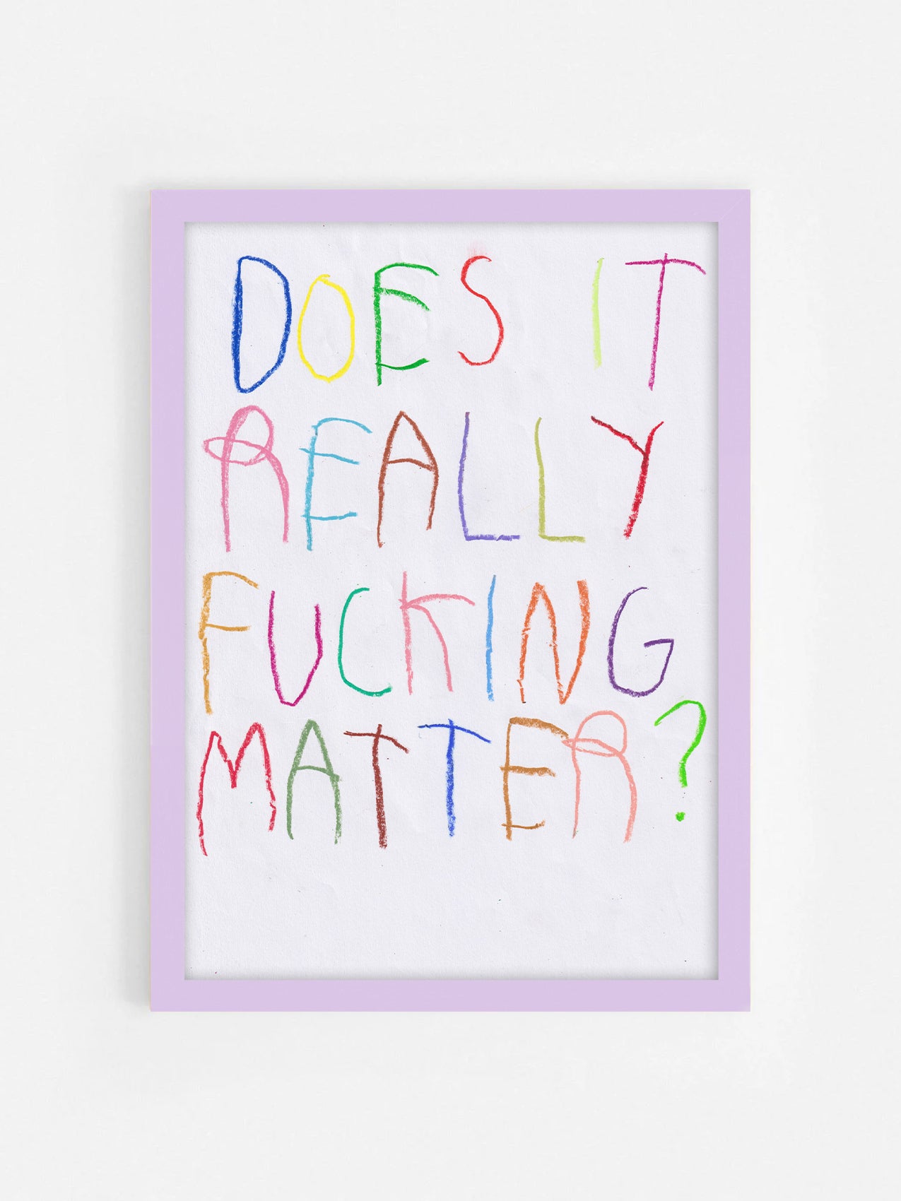 Does It Really Fucking Matter?