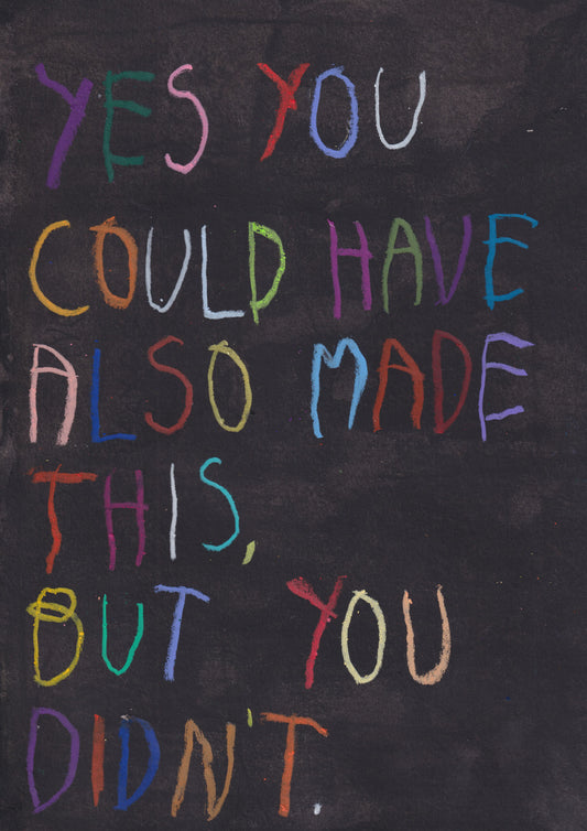 Yes, You Could Have Also Made This, But You Didn’t