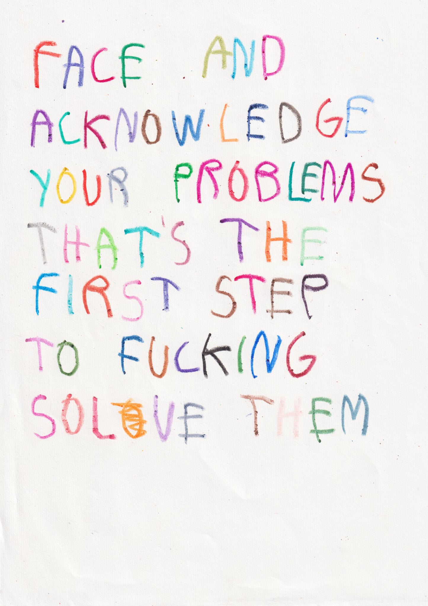 Where Are You And Acknowledge Your Problems