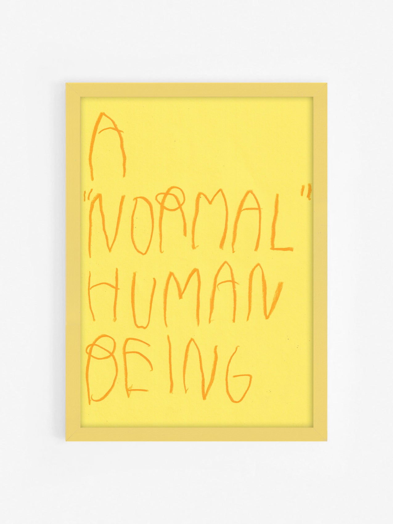A Normal Human Being