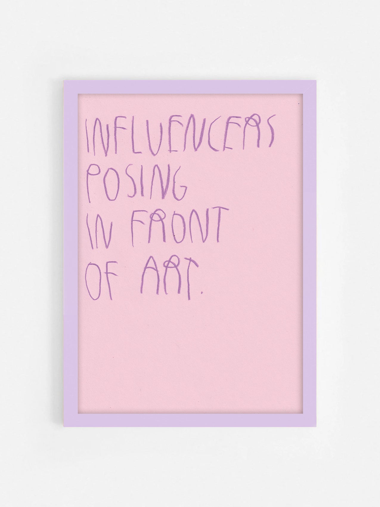 Influencers Posing In Front Of Art