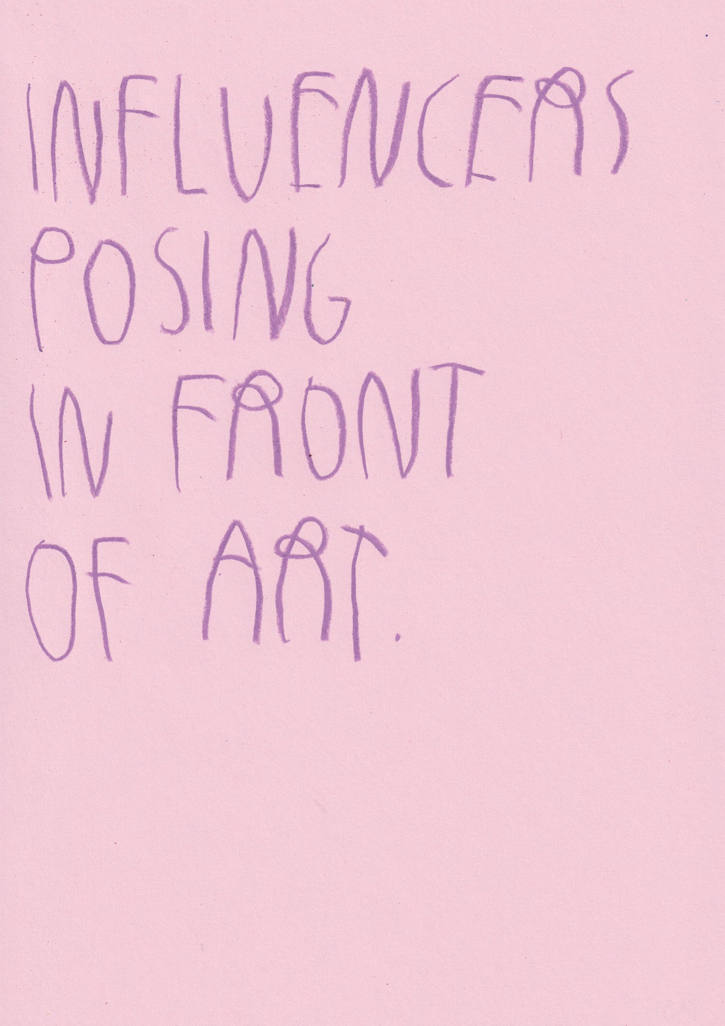 Influencers Posing In Front Of Art