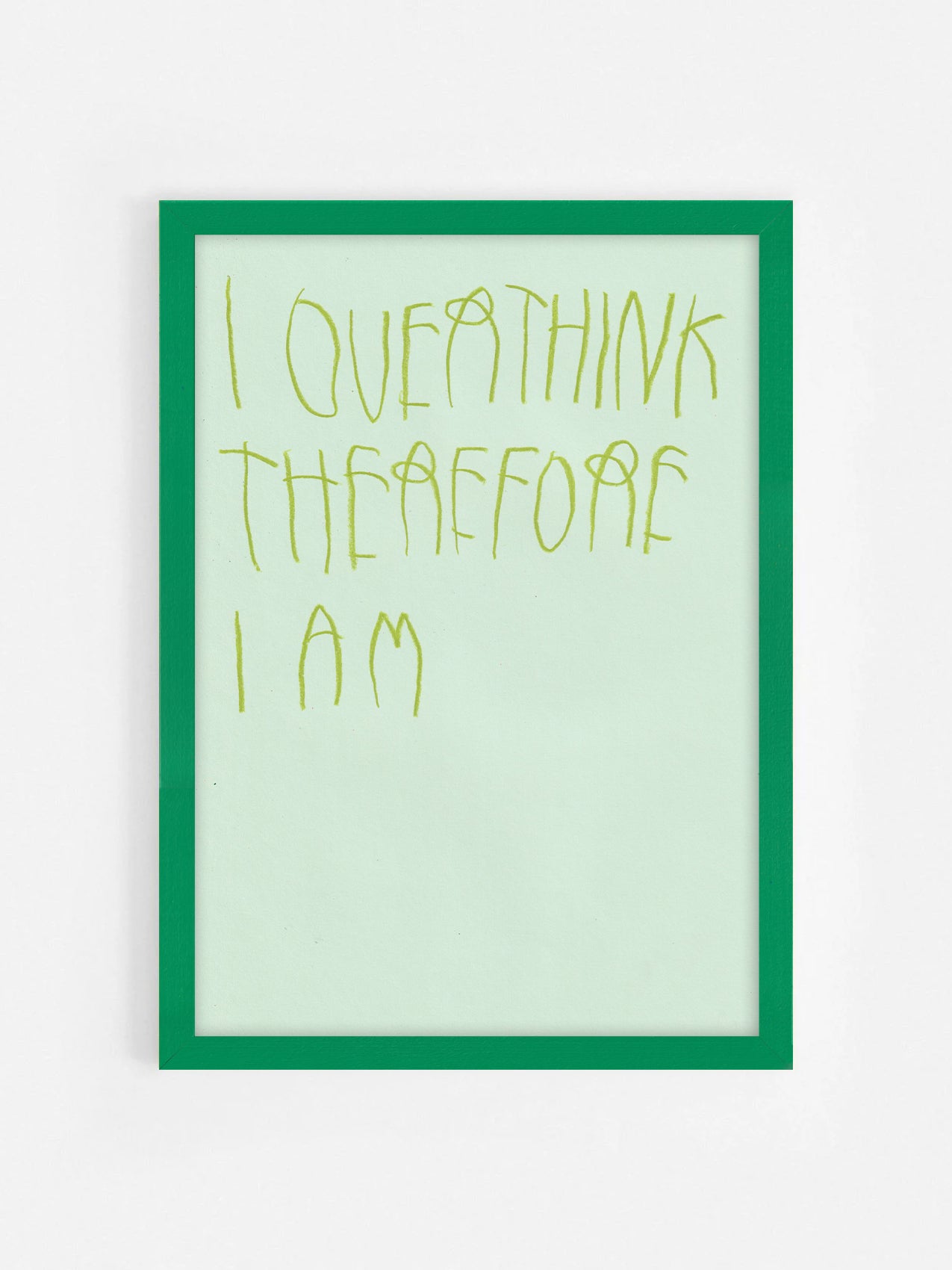 I Overthink, Therefore I Am