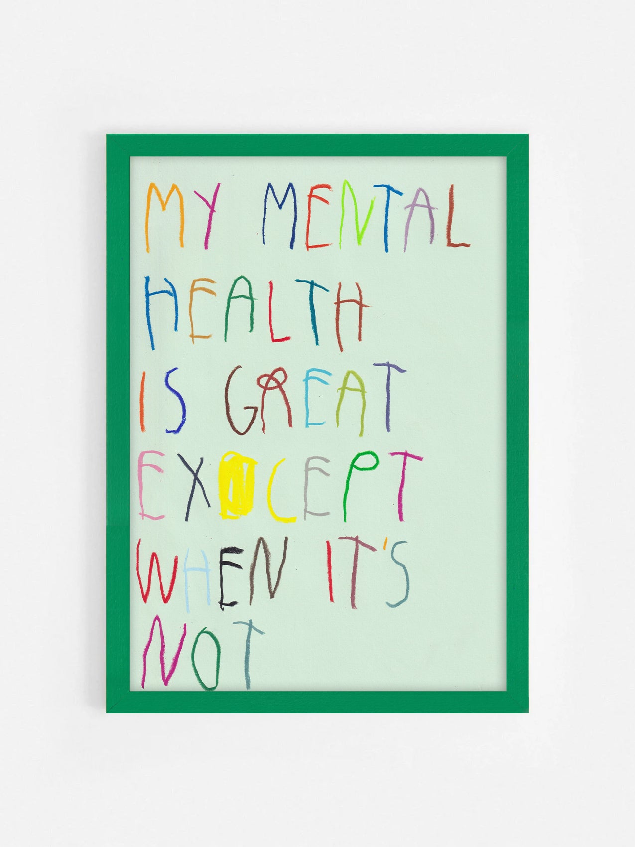 My Mental Health Is Great, Except When It’s Not