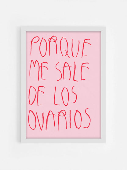 Porque Me Sale De Los Ovarios
