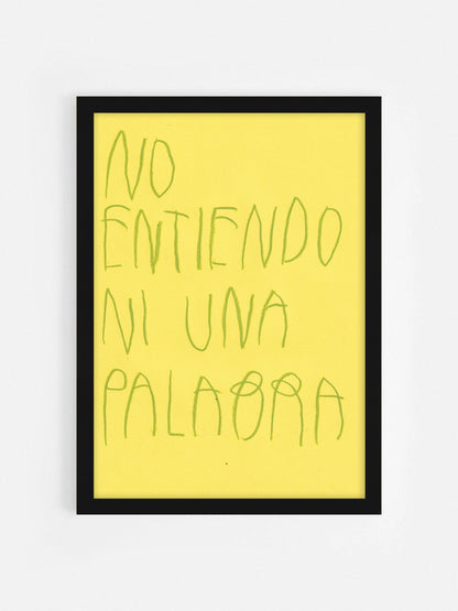 No Entiendo Ni Una Palabra