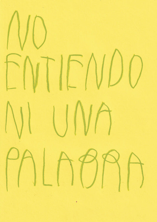 No Entiendo Ni Una Palabra