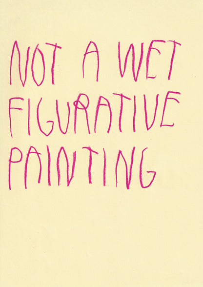 Not A Wet Figurative Painting
