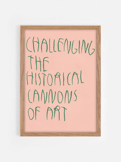 Challenging The Historical Cannons Of Art
