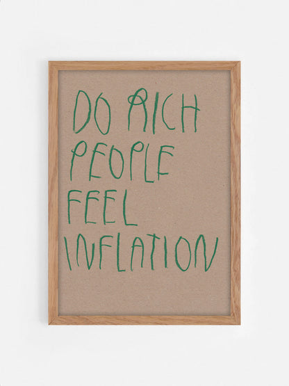 Do Rich People Feel Inflation