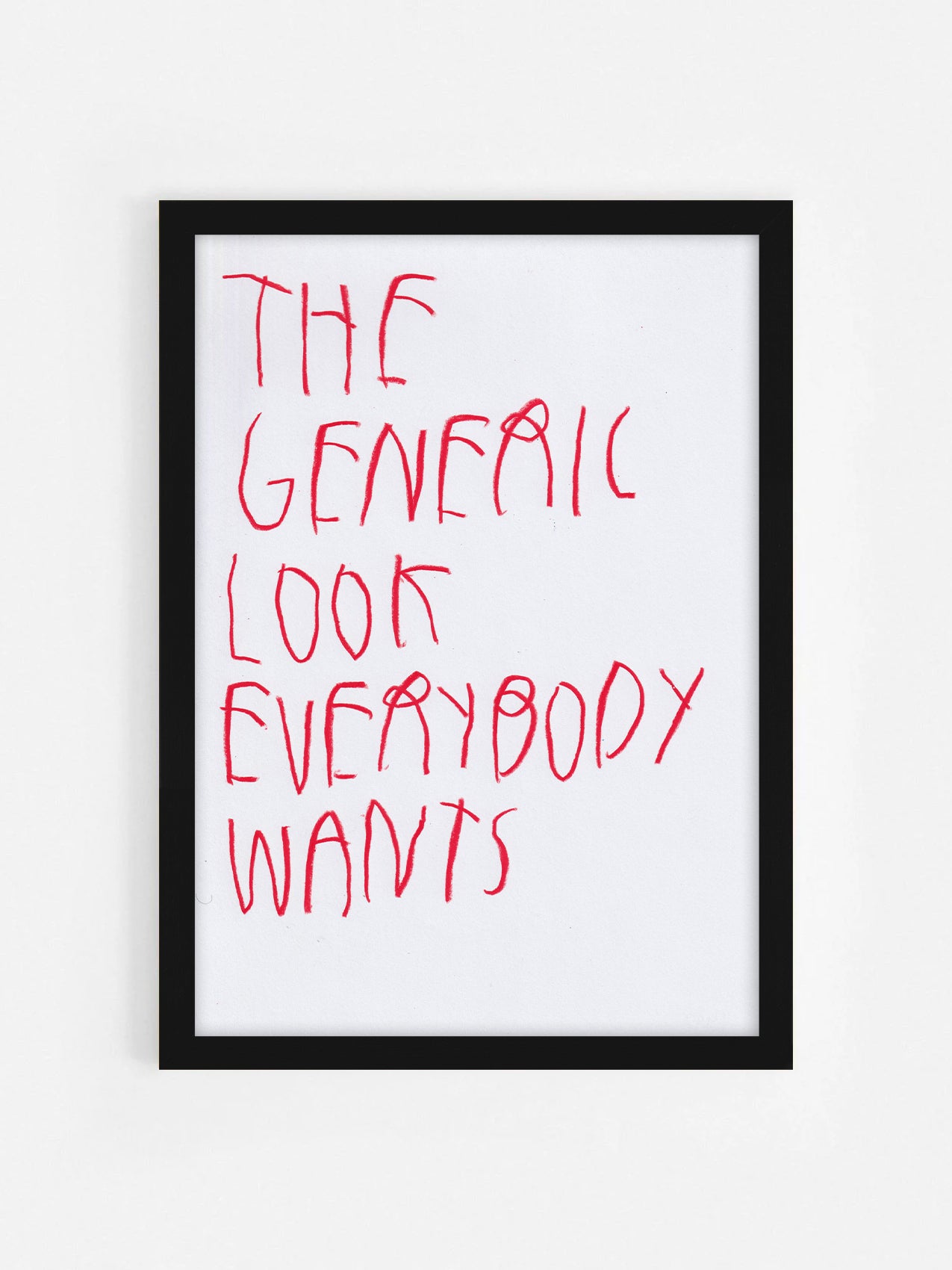 The Generic Look Everybody Wants