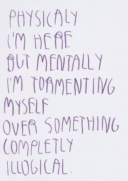Physical I’m Here But Mentally I’m Tormenting