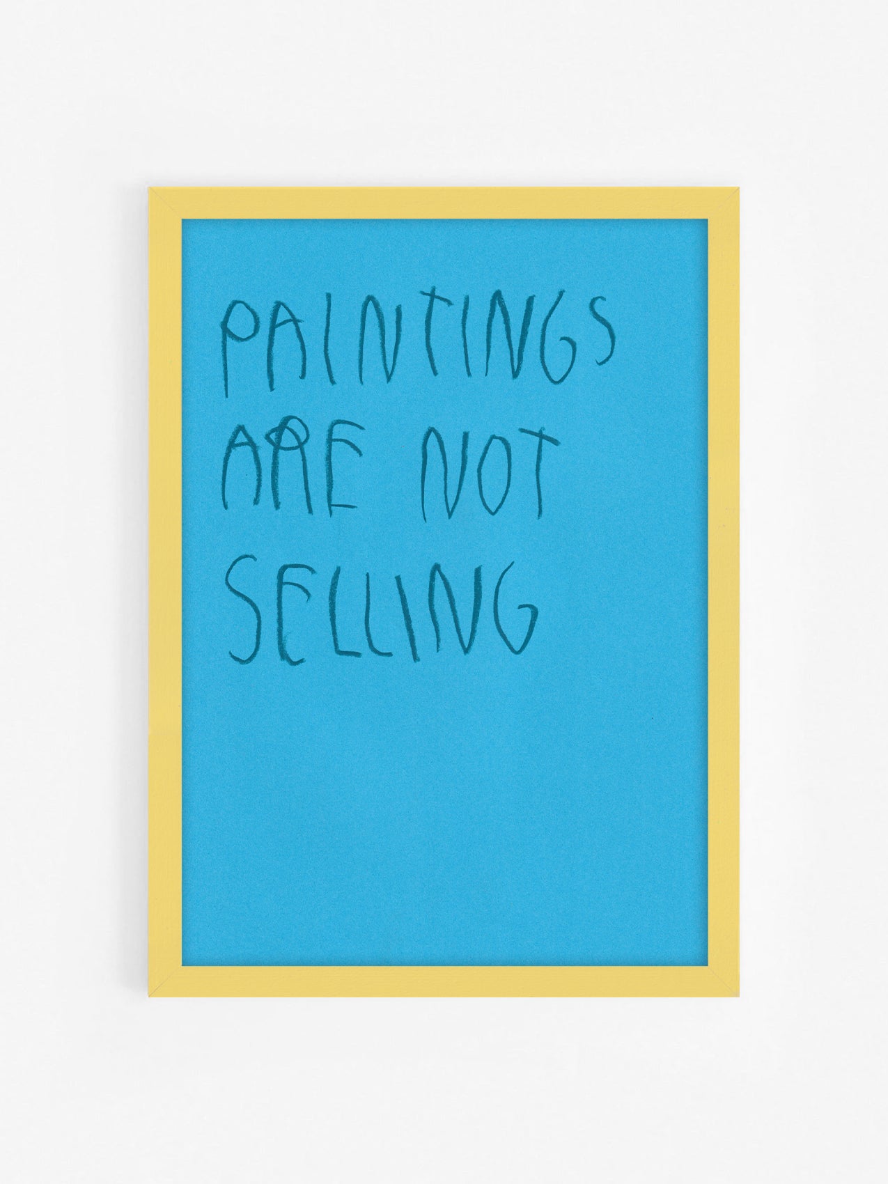 Painting Are Not Selling