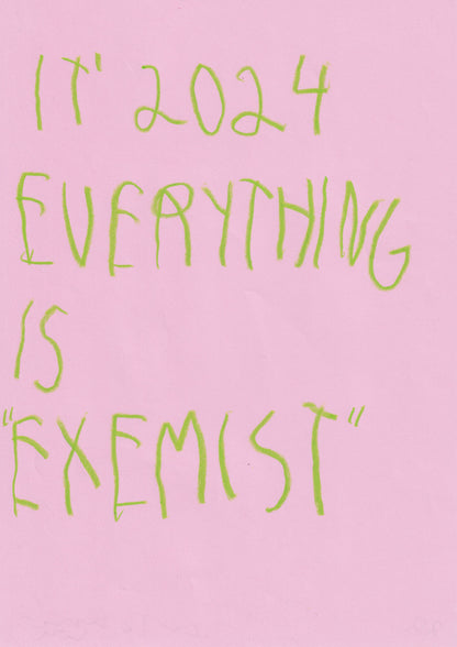 It’s 2024, Everything Is Extremist