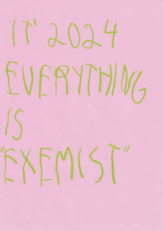 It’s 2024, Everything Is Extremist