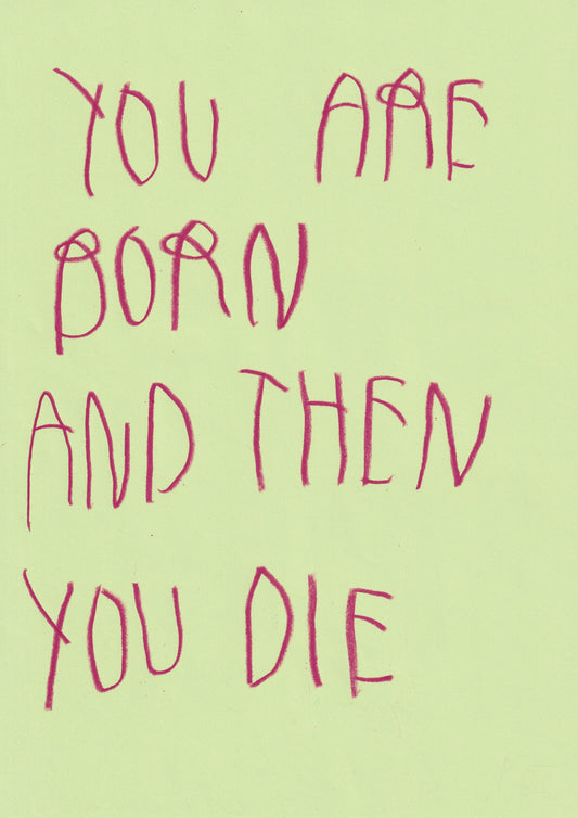 You Are Born And Then You Die