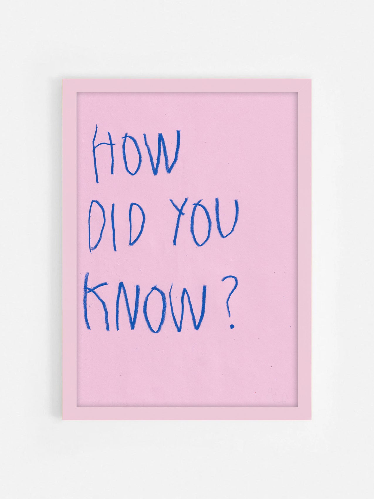 How Did You Know?