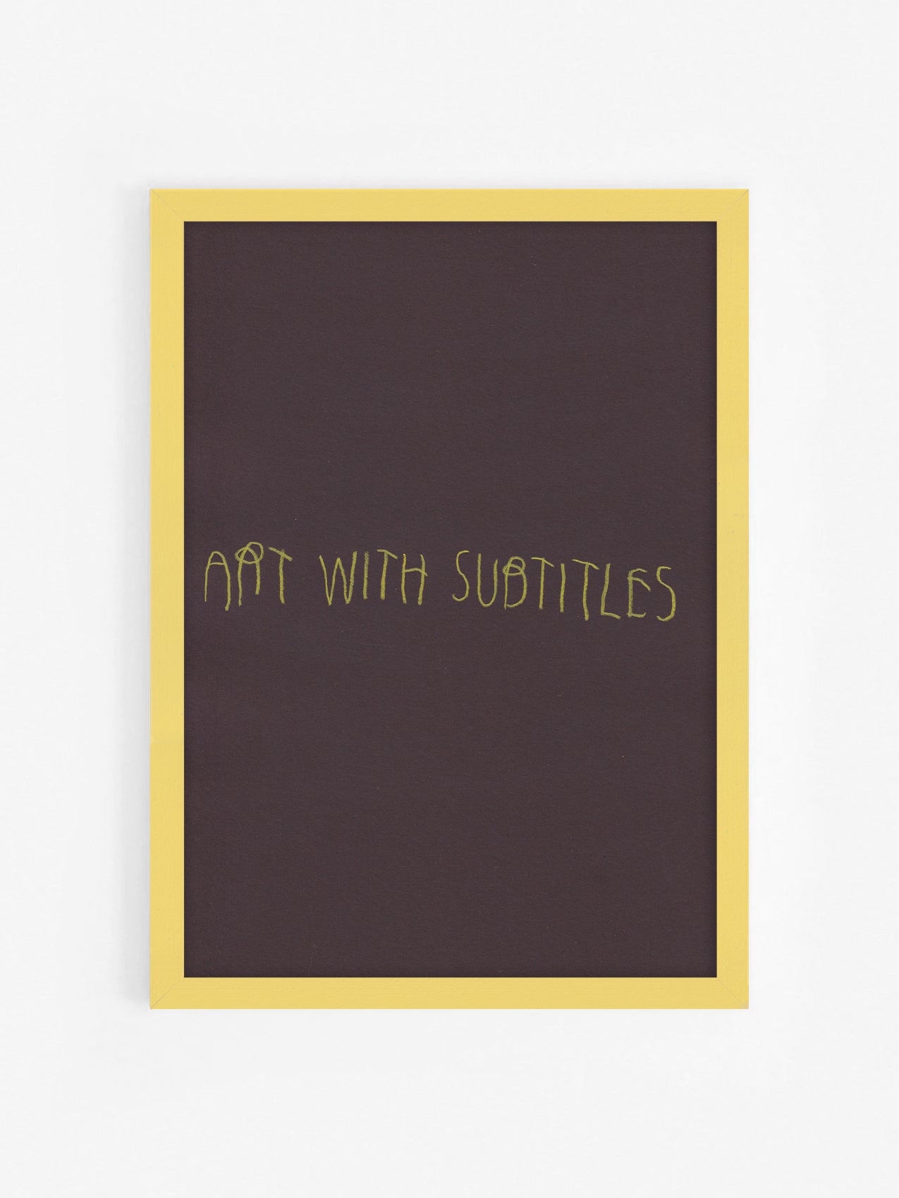 Art With Subtitles