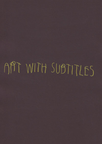 Art With Subtitles