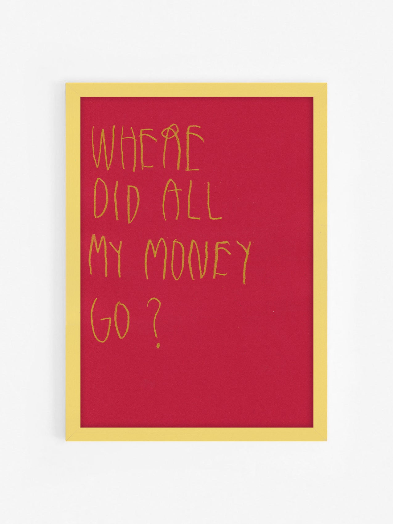 Where Did All My Money Go?