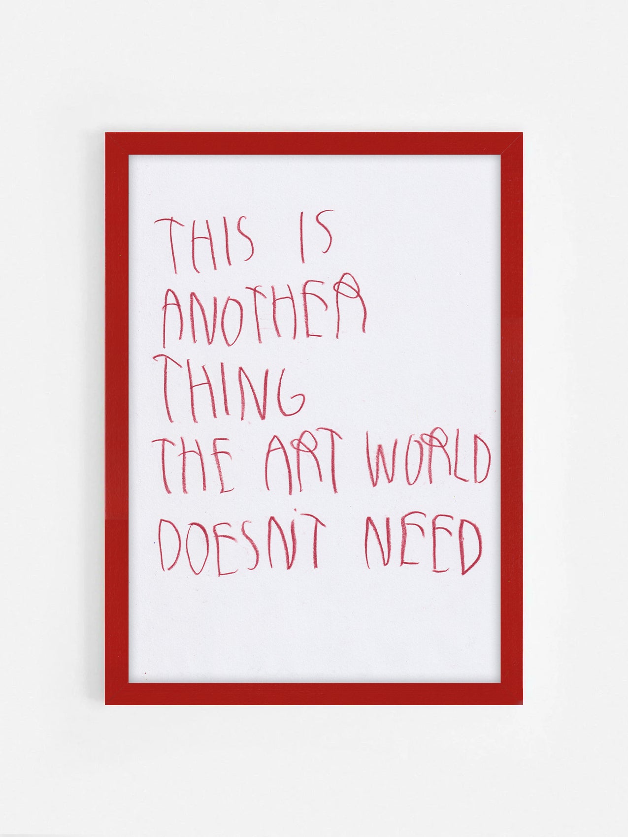 This Is Another Thing The Art World Doesn’t Need