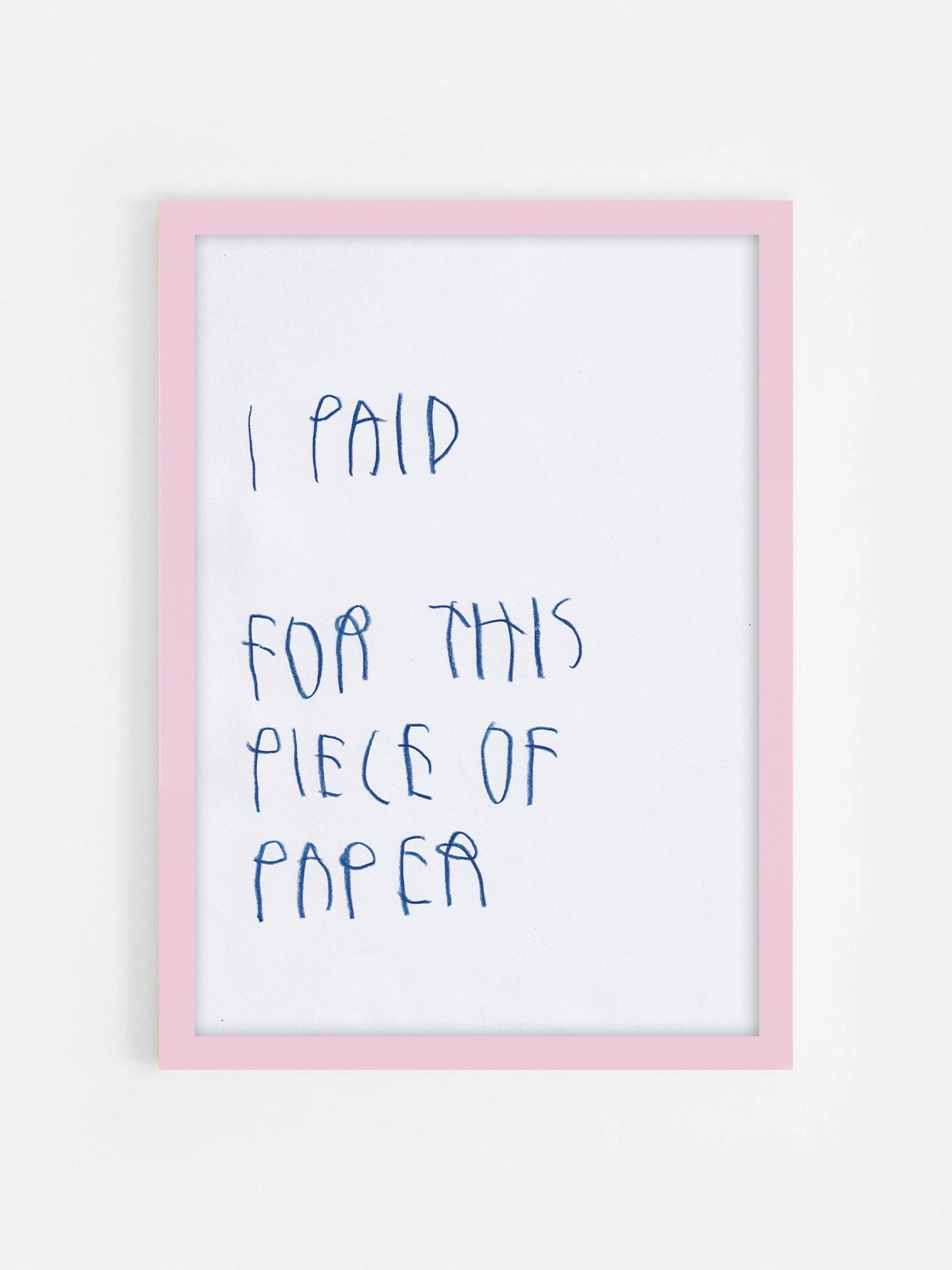 I Paid 1000$ For This Piece Of Paper