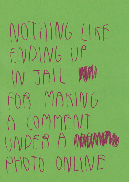 Nothing Like Ending Up In Jail For Making A