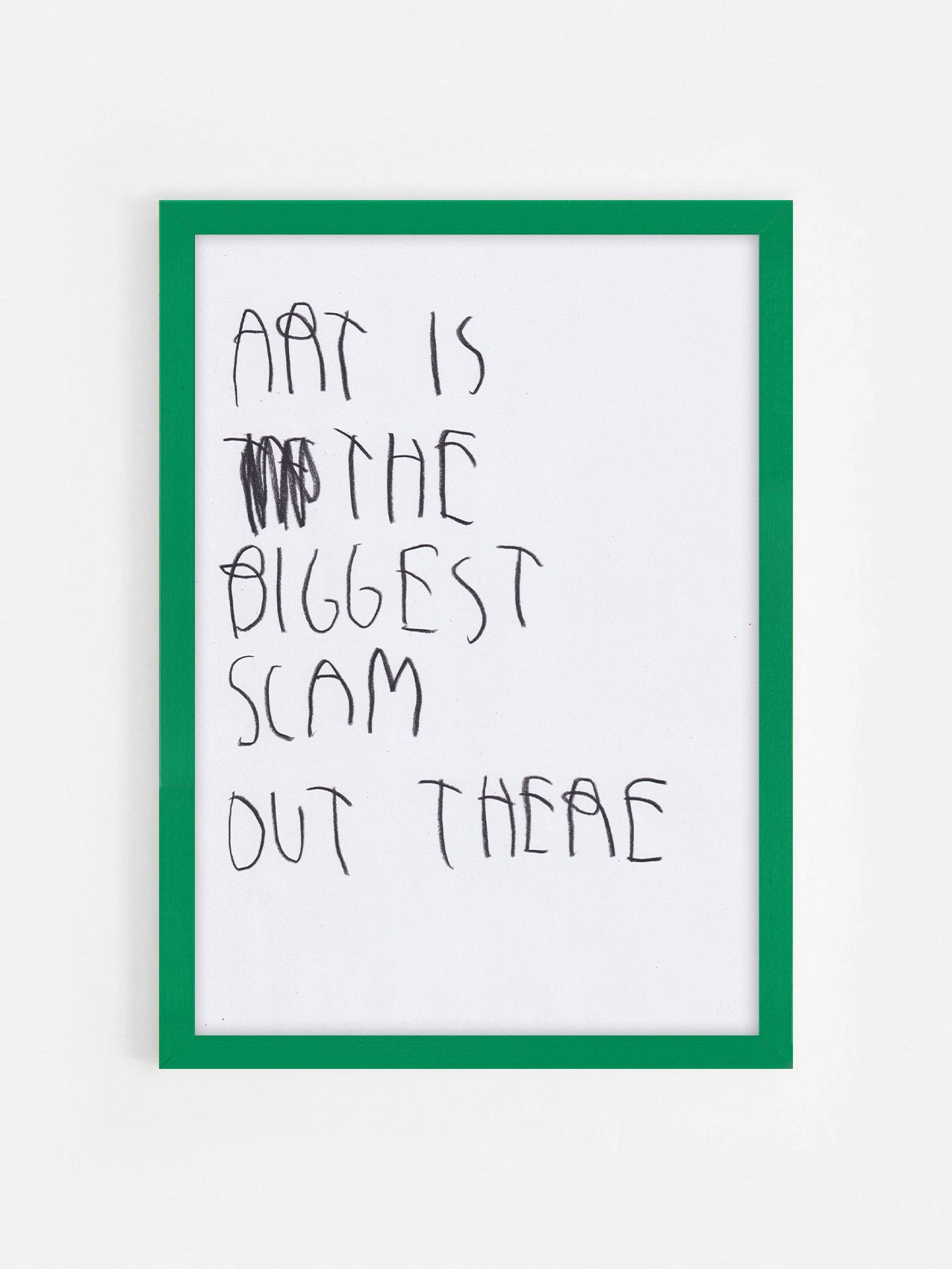 Art Is The Biggest Scam Out There