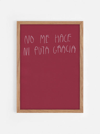 No Me Hace Ni Puta Gracia
