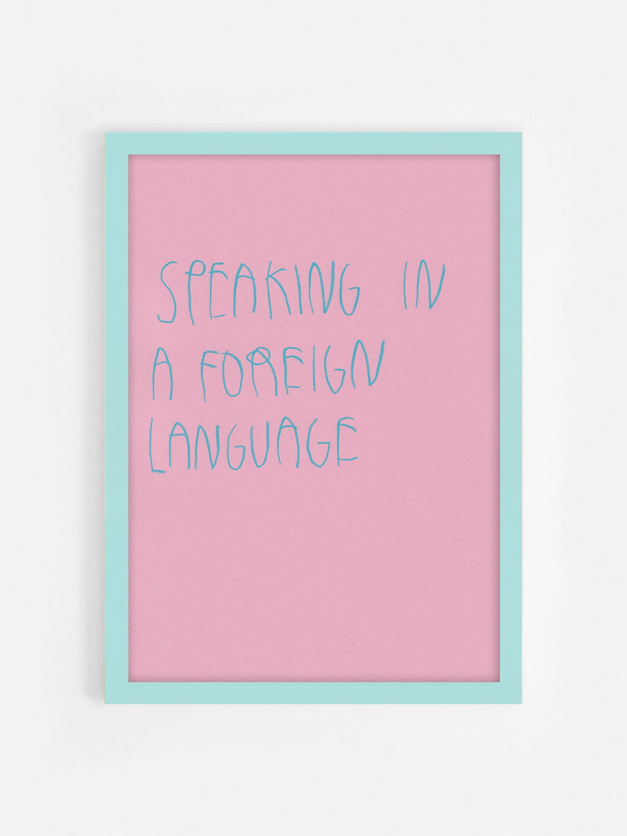 Speaking In A Foreign Language