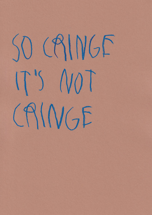 So Cringe It’s Not Cringe