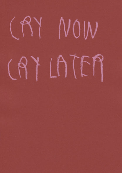 Cry Now Cry Later