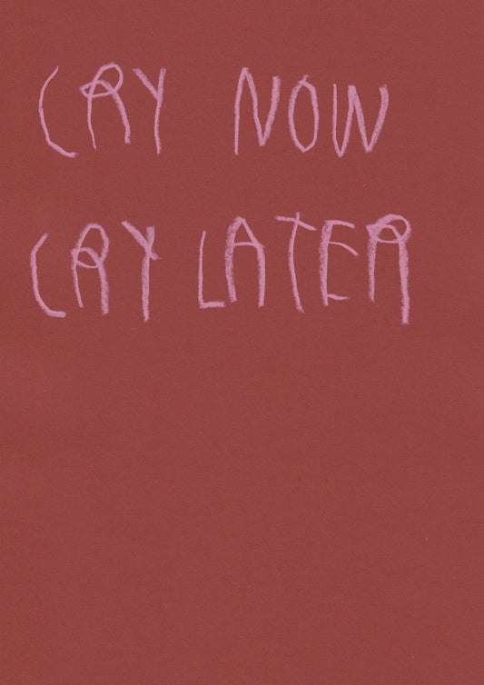 Cry Now Cry Later