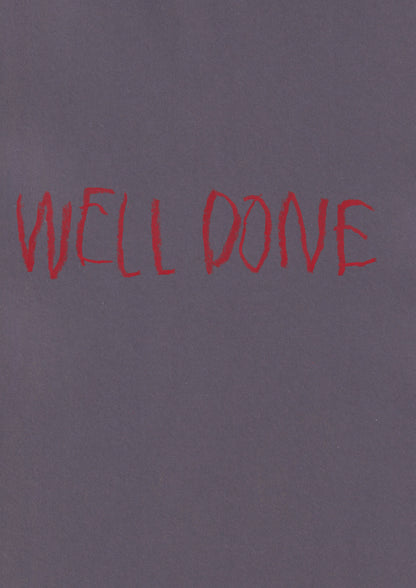 Well Done