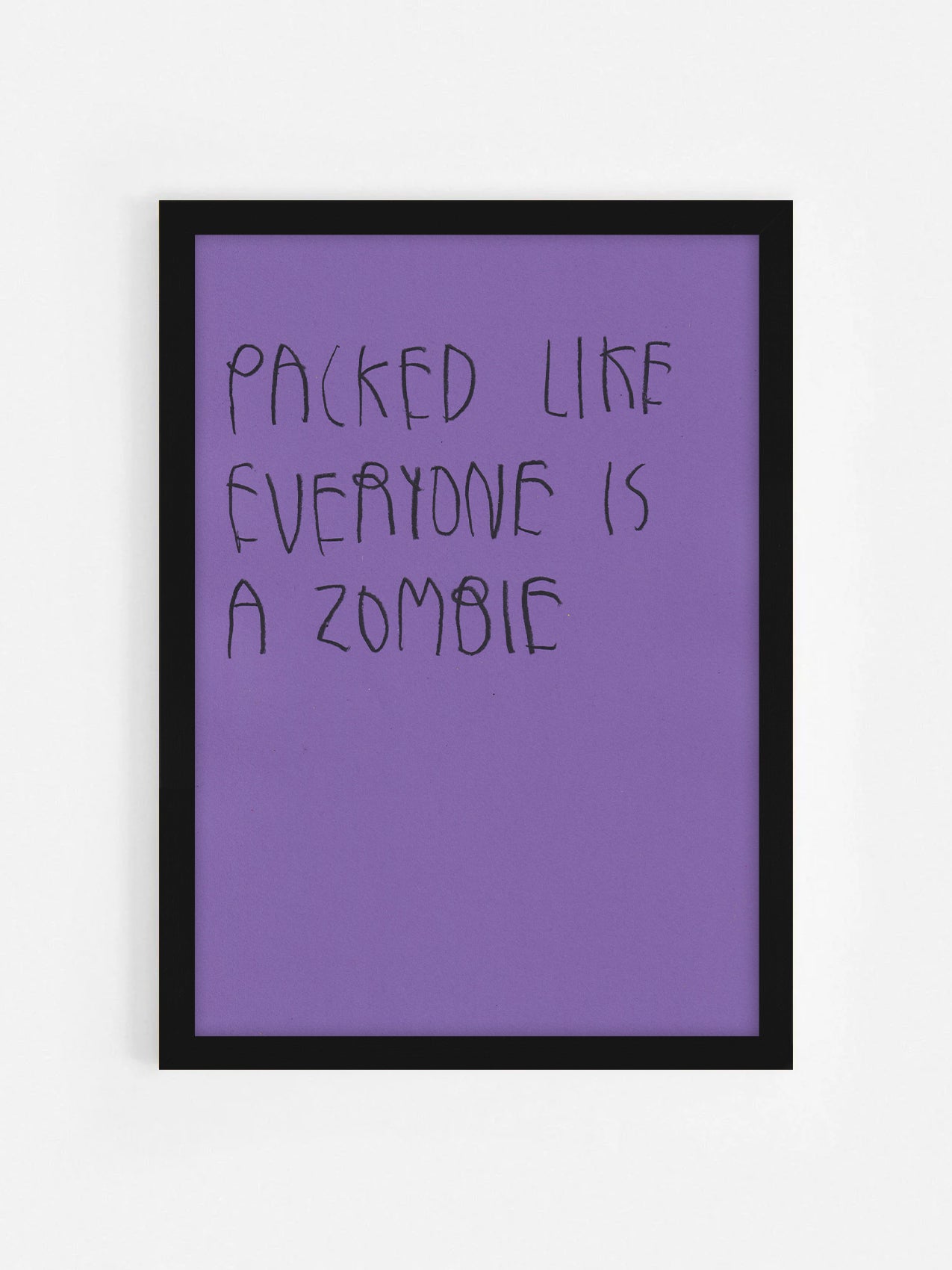 Packed Like Everyone Is A Zombie