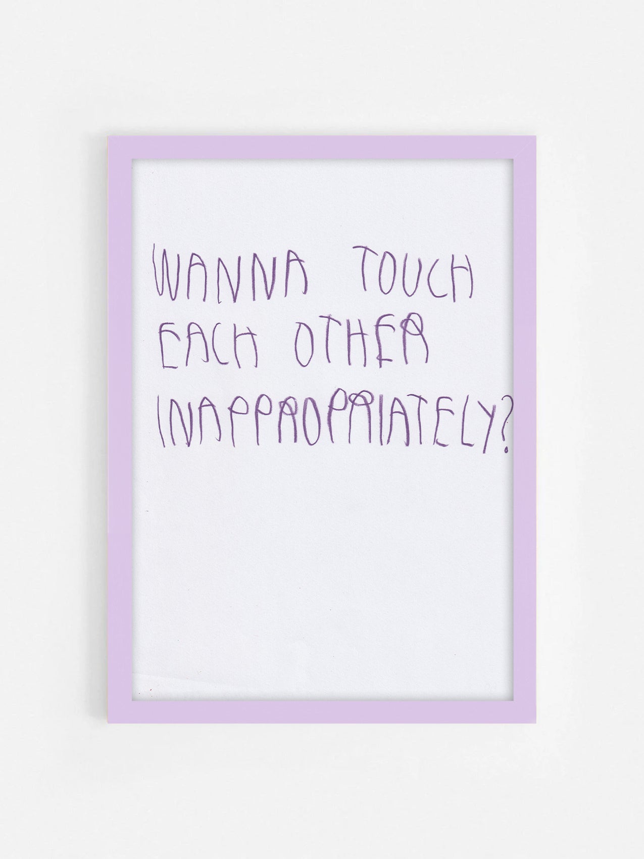 Wanna Touch Each Other Inappropriately?