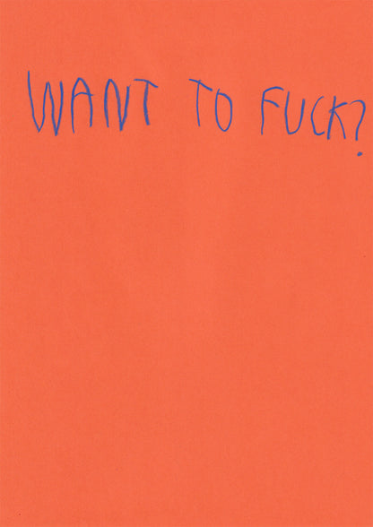 Want To Fuck?