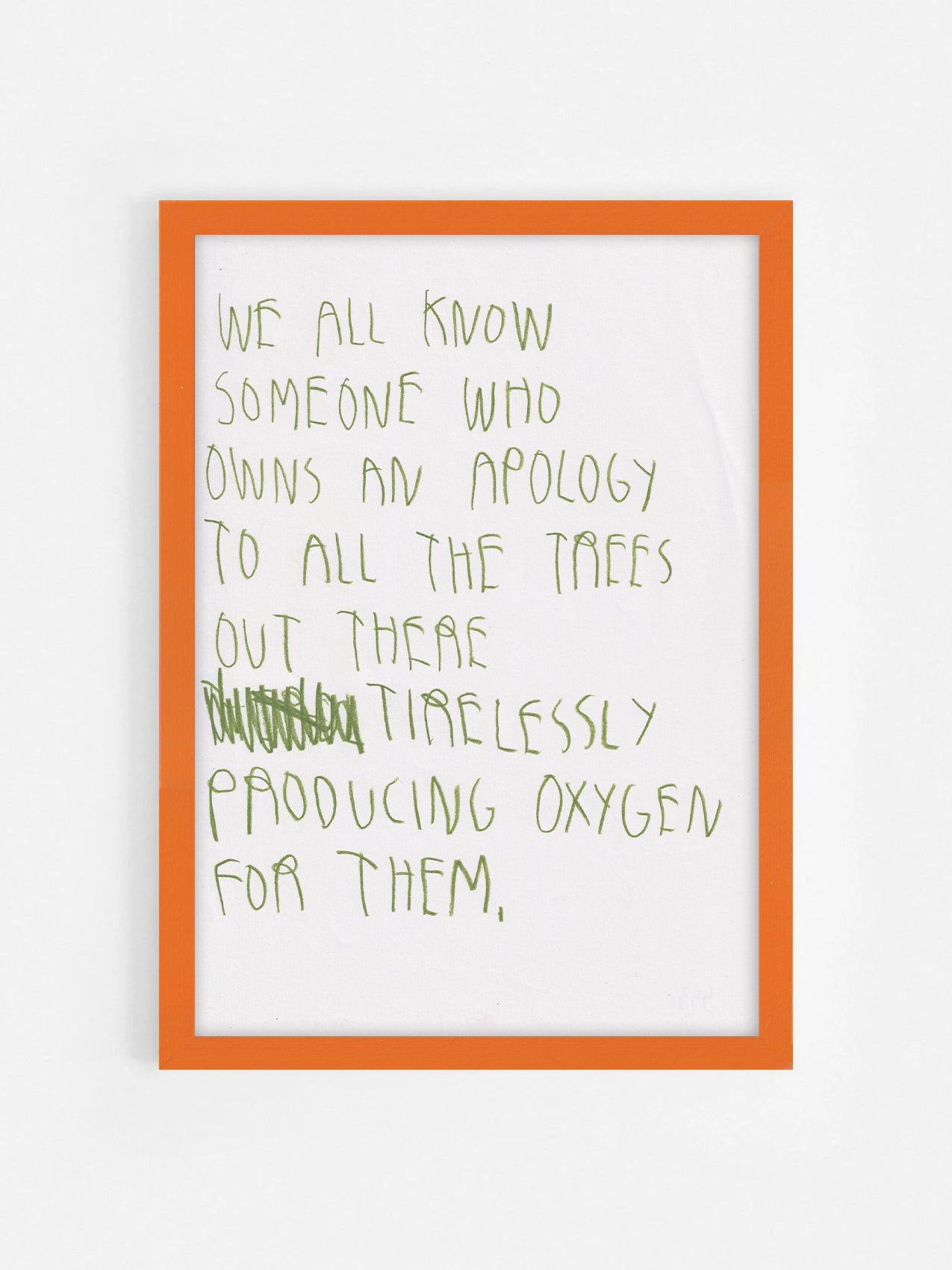 We All Know Someone Who Owns An Apology To All