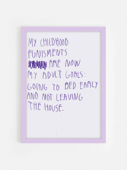 My Childhood Punishments Are Now My Adult Goals