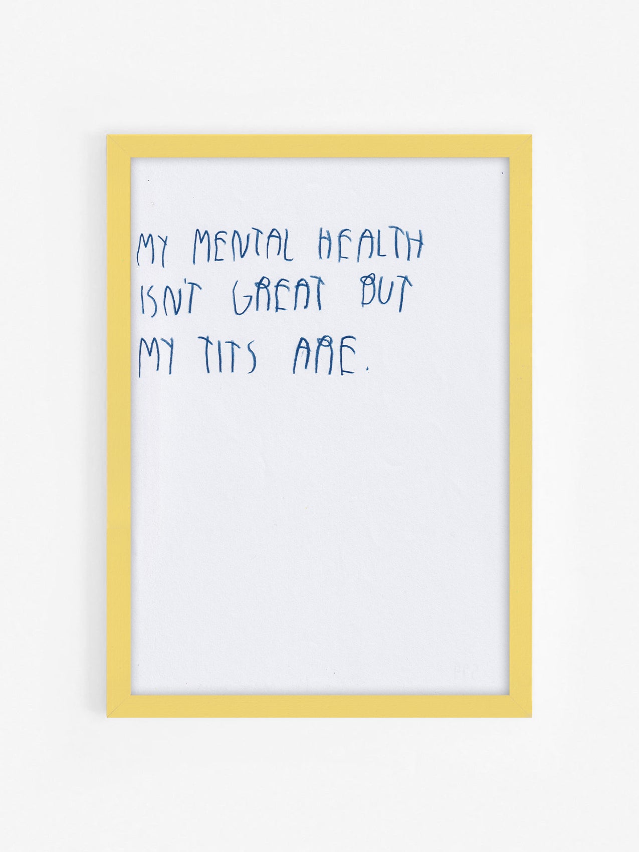 My Mental Health Isn’t Great, But My Tits Are