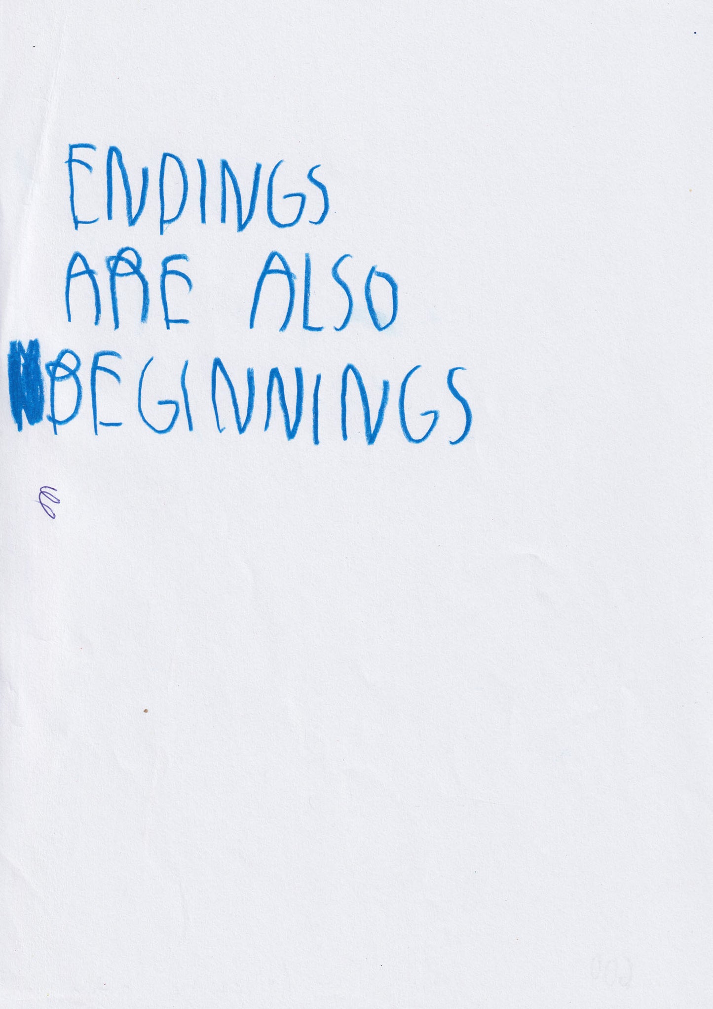Endings Are Also Beginning