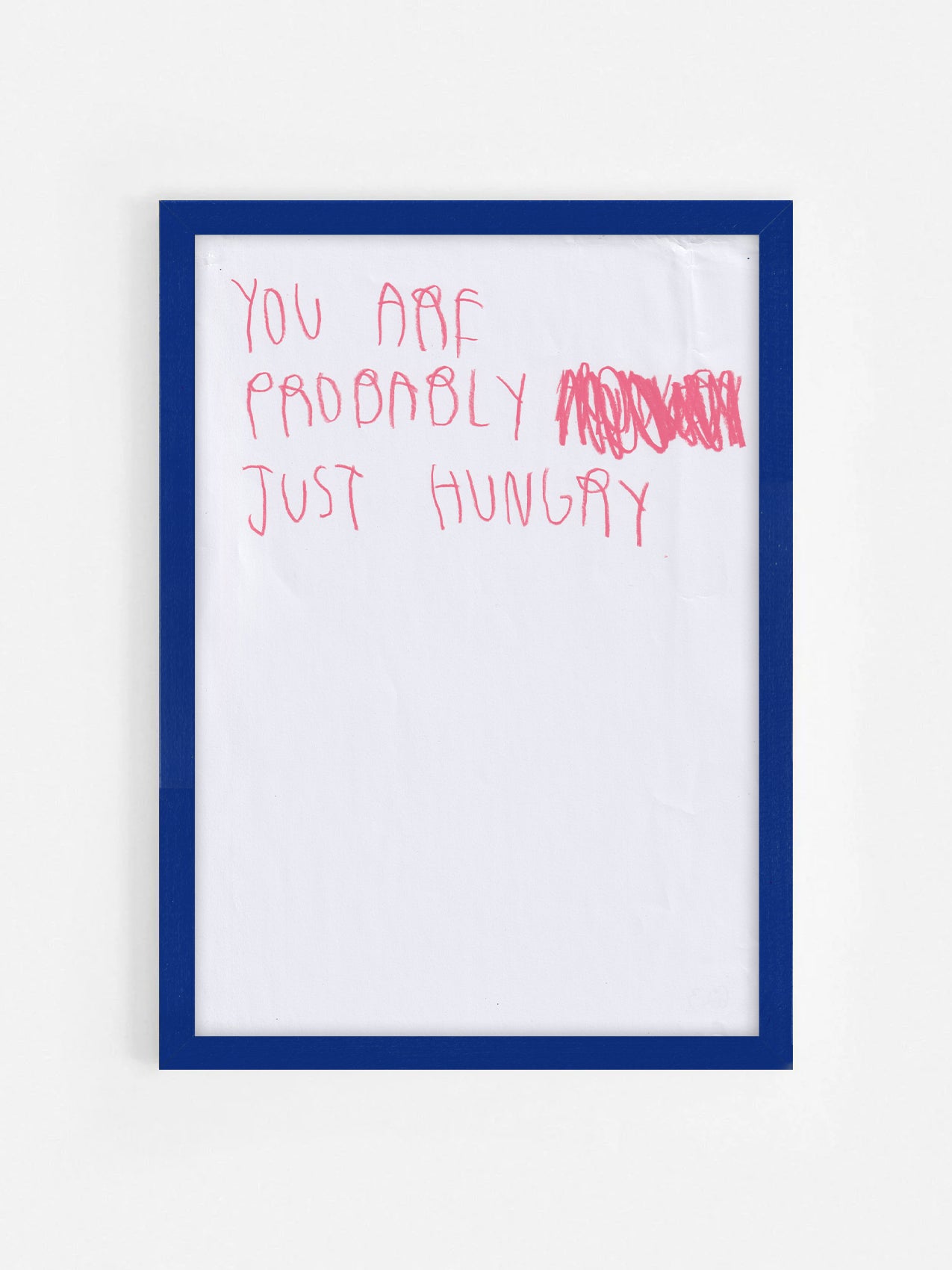 You Are Probably Just Hungry