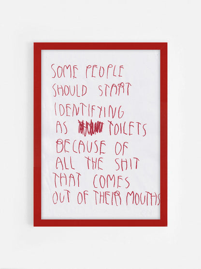 Some People Should Start Identifying As Toilets