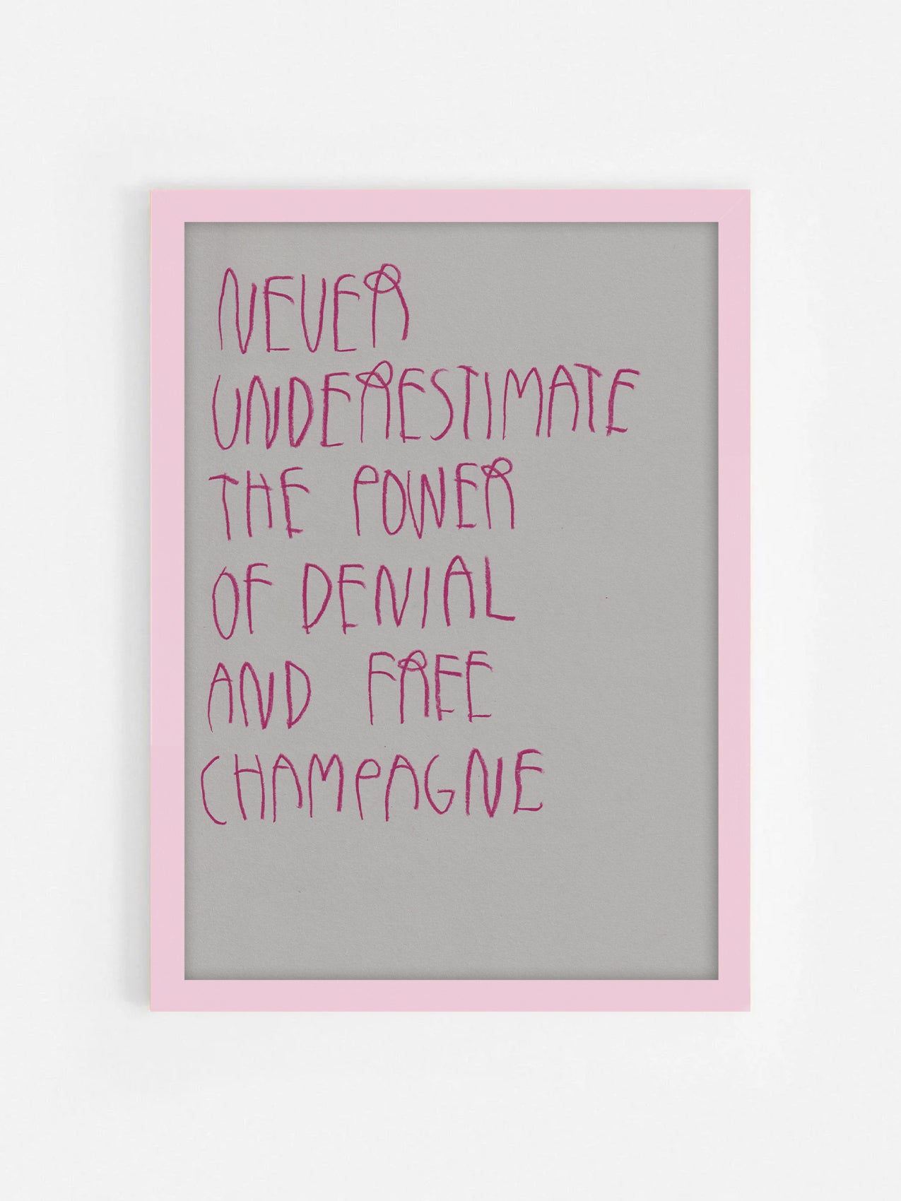 Never Underestimate The Power Of Denial....And