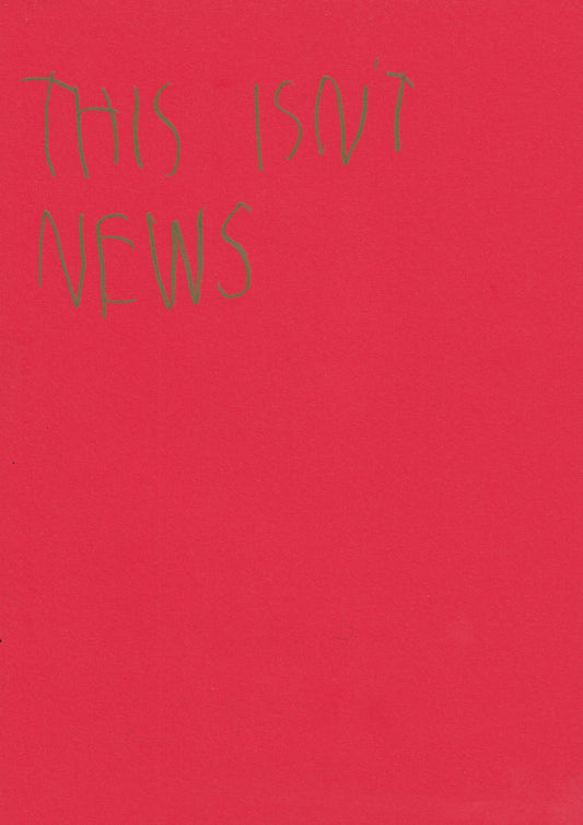 This Isn't News!