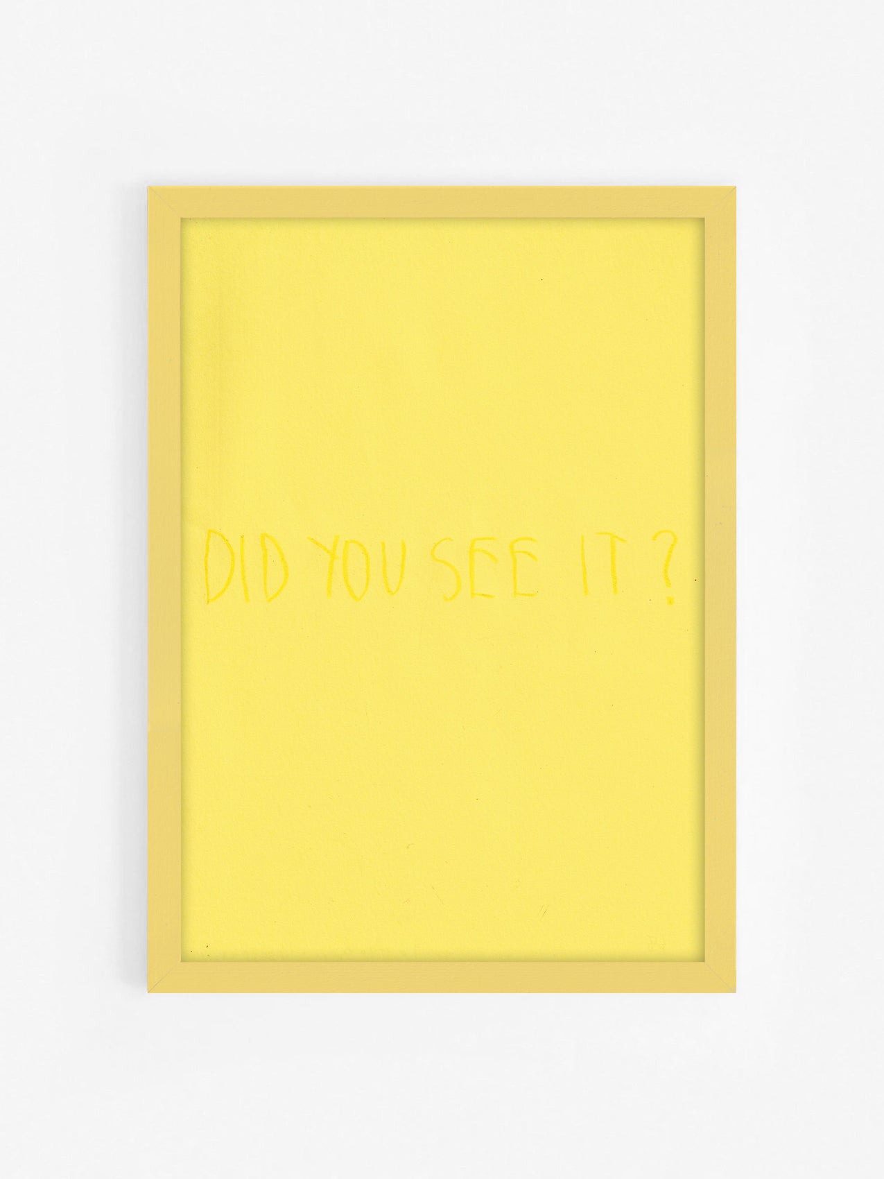 Did You See It?