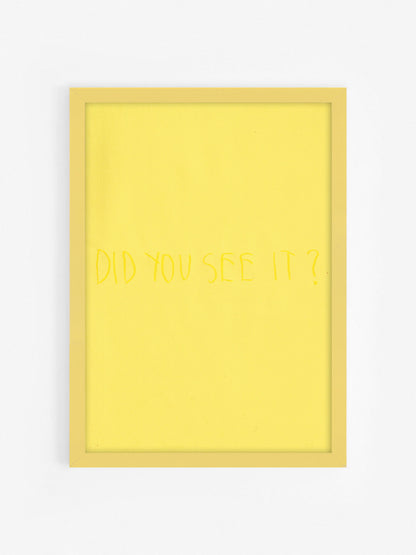 Did You See It?