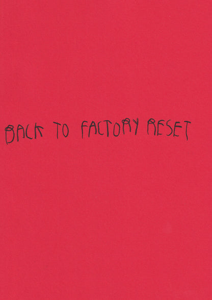 Back To Factory Reset