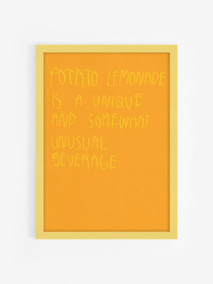 Potato Lemonade Is A Unique And Somewhat Unusual