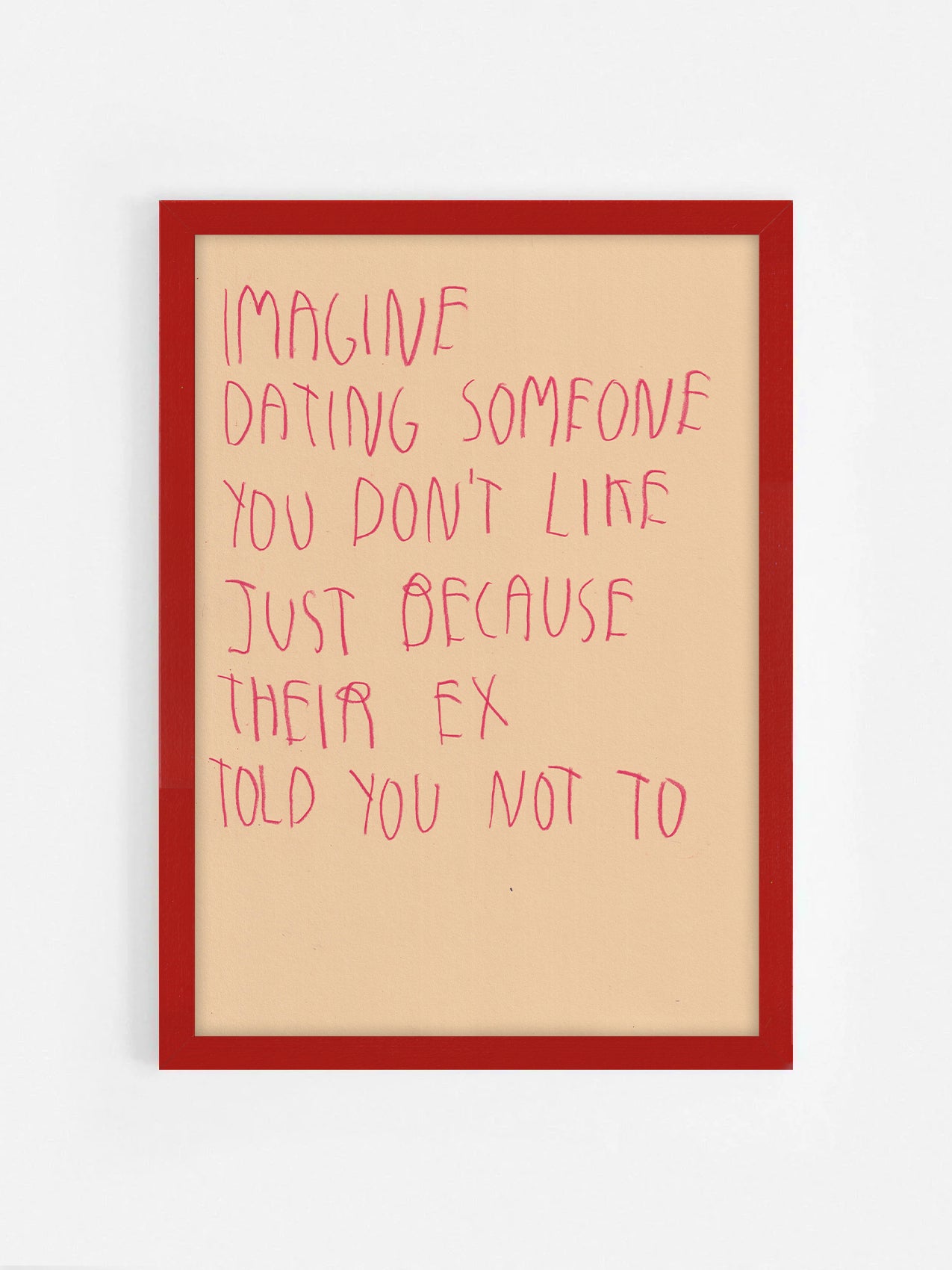 Imagine Dating Someone You Don’t Like  Just